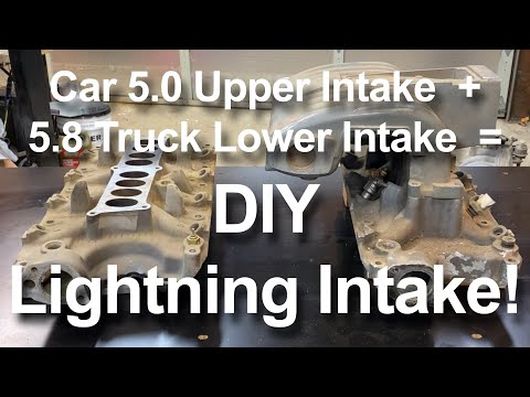 DIY Ford 351W“Lightning” EFI Intake