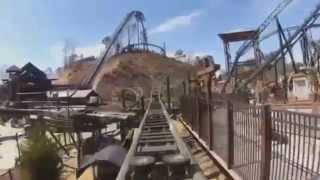 preview picture of video 'FireChaser Express Roller Coaster POV - Dollywood, TN'