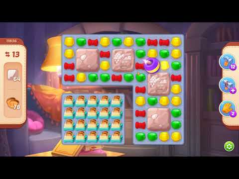 Homescapes Level 11836 No Boosters Gameplay #Bubunka