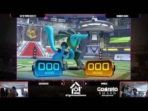Go To Your Locals 2 - GuyFighter vs Emmgee - Pokken   Winners Semis
