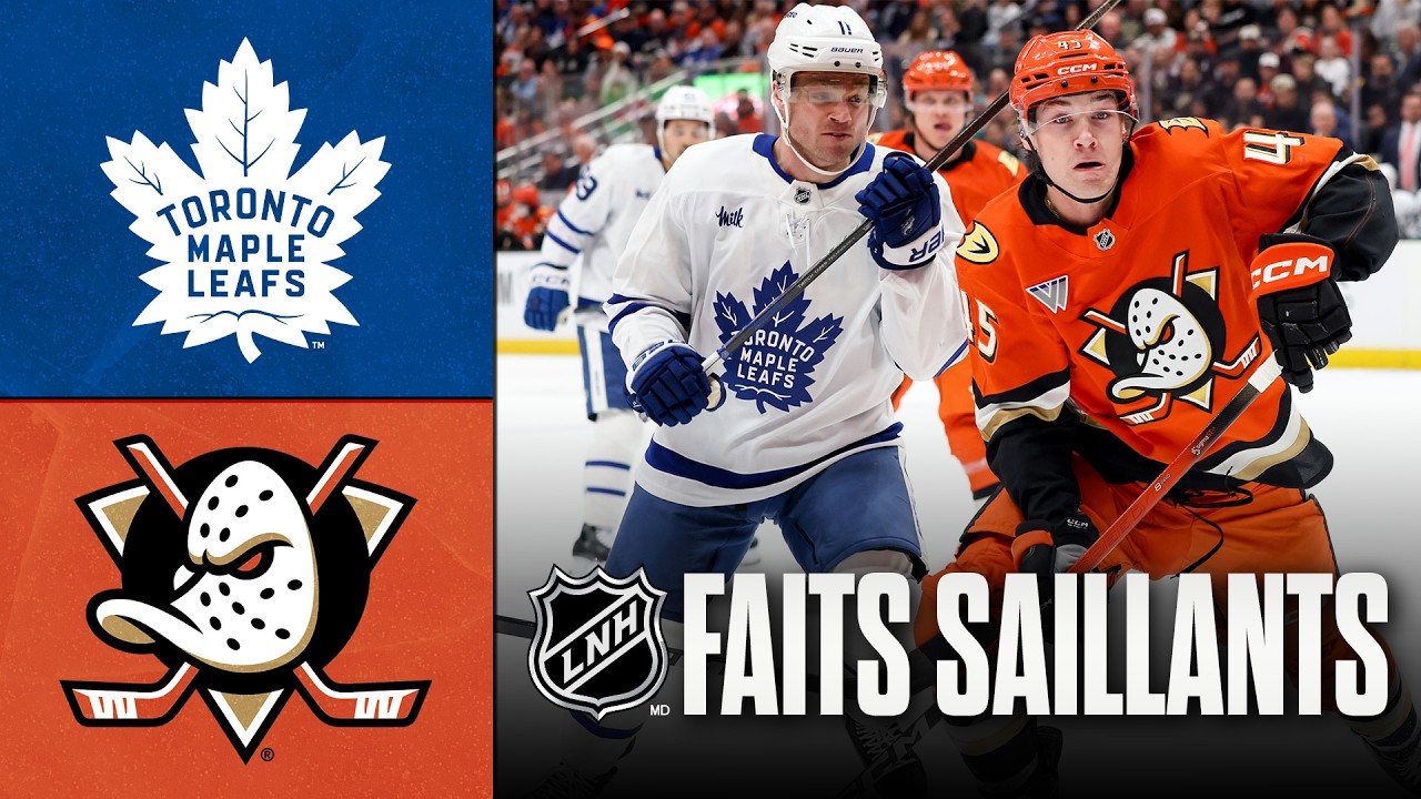 Maple Leafs vs Ducks | 30/03/26 | Faits saillants