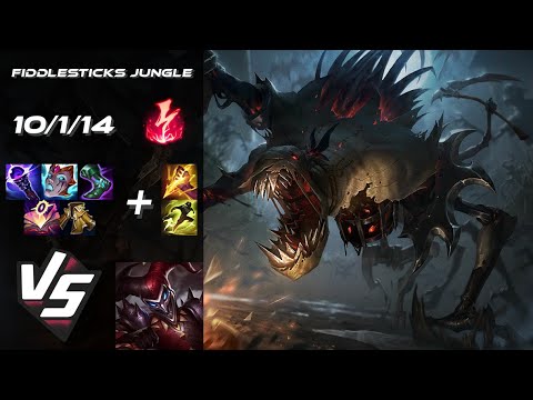 JUNGLE Fiddlesticks vs Shaco - EU Challenger Patch 25.S1.6