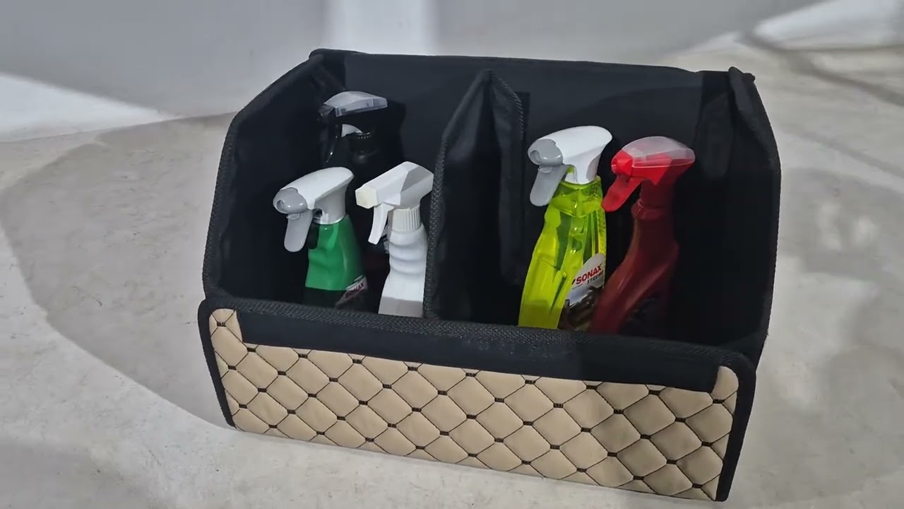 Сумка органайзер ECO (50x30x30, бежева) Video 1