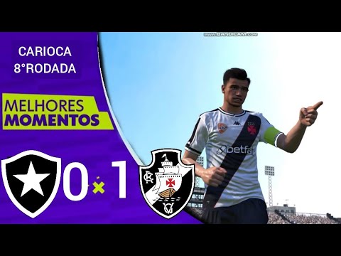 VASCO 1 X 0 BOTAFOGO JOGO COMPLETO SIMULAÇÃO