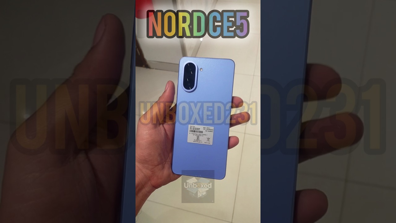 Unboxing The Oneplus Nord CE5 !! Best Budget Smartphone Hands-on Stunning Design!!