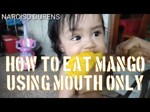 HOW TO EAT MANGO | WITHOUT CUTTING IT | NARCISO DURENS