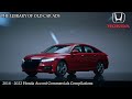 2018 2022 Honda Accord Commercials Compilations Part 9 END