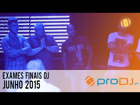 Exames finais proDJ - Junho 2015