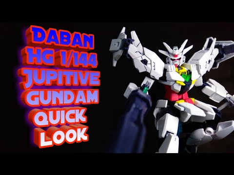 DABAN HG 1/144 JUPITIVE GUNDAM : QUICK LOOK and TRANSFORMATION