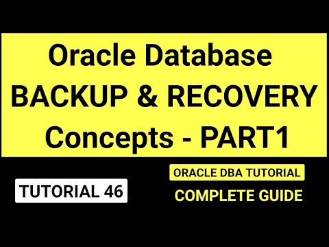 Oracle Database Backup and Recovery Concepts - Part 1