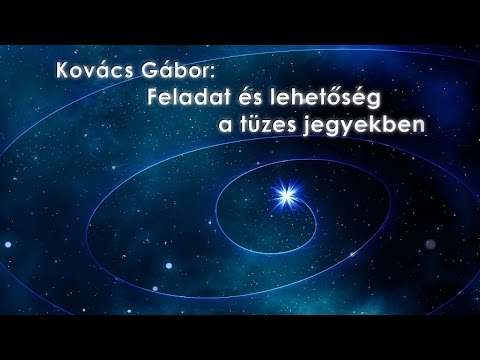 Kovács Gábor: Feladat és lehetőség a tüzes jegyekben