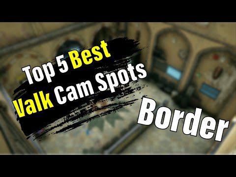The BEST Valkyrie Cam Spots on BORDER - Rainbow Six Siege