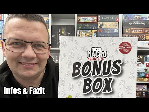 MicroMacro: Crime City – Bonus Box (Edition Spielwiese / Pegasus Spiele)