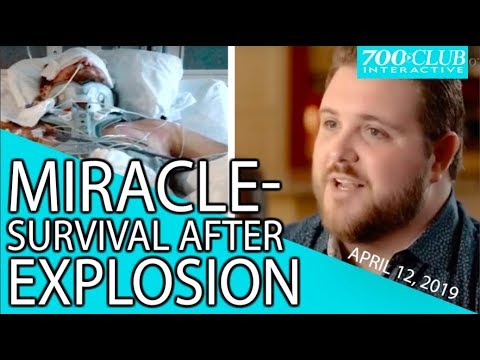Miracle-Survival After Explosion | Full Episode | 700 Club Interactive