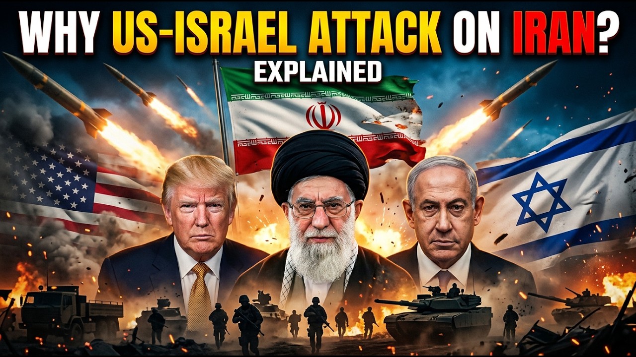 Why US-ISRAEL Attack On IRAN? The Real Reason Revealed