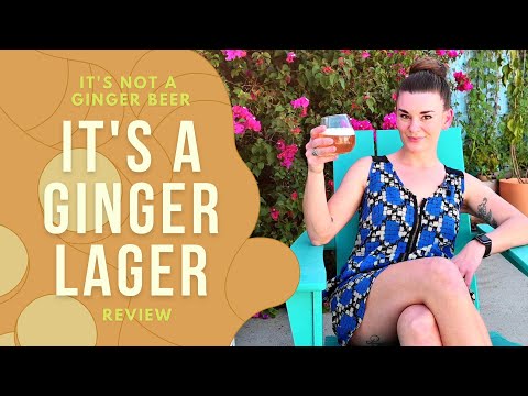 Ginger Lagers: A Beer that tastes like Ginger Beer Review