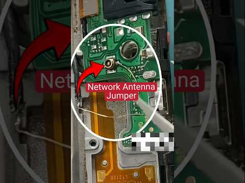 Android Mobile Network Problem Solved! Antenna Wire Jumper Repair Tutorial