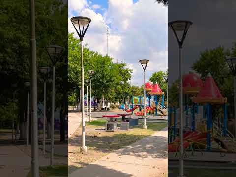 No anda ni el loro en la plaza Eva Perón de la ciudad de #marcospaz por la tarde #shorts #bsas