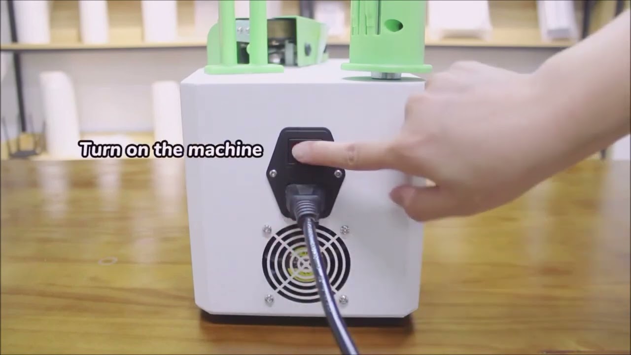 Assista o vdeo Mquina para Inflar Almofadas EMB-800