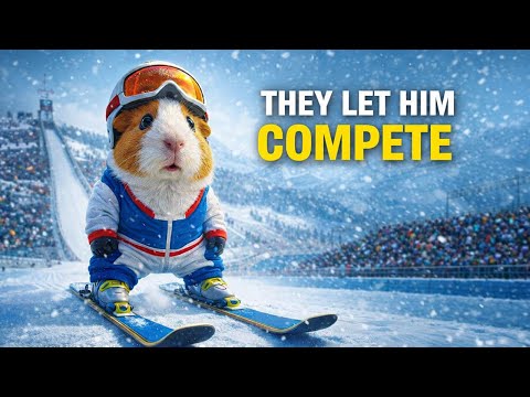 Guinea Pig Olympics: Winter Games! 🐹🏂