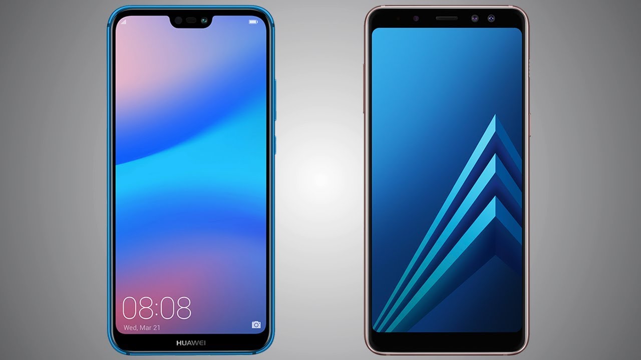 Huawei P20 lite vs Samsung Galaxy A8 2018 Comparison