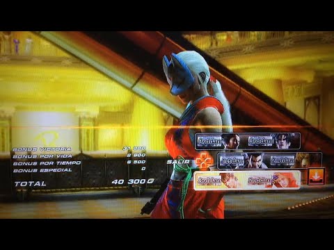 Kunimitzu 02 VS Marshall Law y Slim Bob - Tekken Tag Tournament 2 ( Uchiha x24 ) PS3