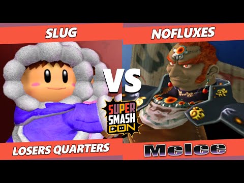 SSC Fall Fest Melee Losers Quarters - SluG (Ice Climbers) Vs. NoFluxes (Ganon) SSBM Tournament