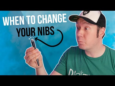 When to Change Drawing Tablet Pen Nibs