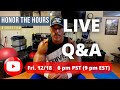 Honor the Hours Post Q&A