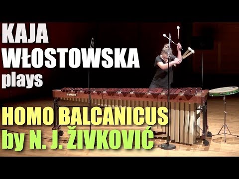 Homo Balcanicus - Nebojša Jovan Živković | Kaja Włostowska - Marimba