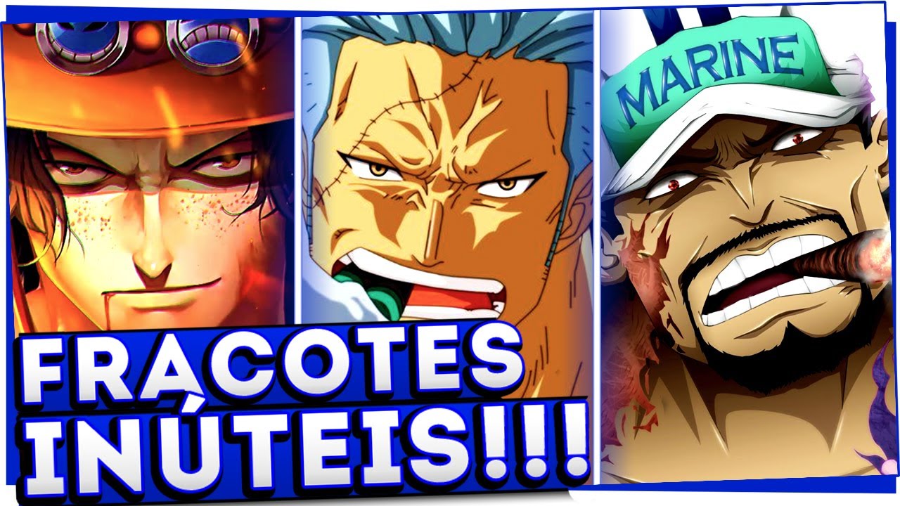 OS PERSONAGENS MAIS SUBESTIMADOS DE ONE PIECE (mas que são MUITO FORTES)