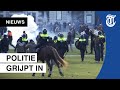 Beelden: Museumplein wéér schoongeveegd