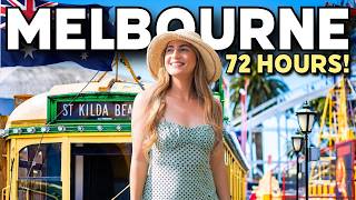 Travel vlog - BEST Things To Do in MELBOURNE in 72 Hours | Travel Guide Melbourne Australia