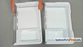 How to LG/Kenmore Refrigerator Freezer Drawer Assembly AJP73334611