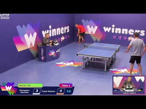 Winners League  26.09.21 Kholoptsov Stanislav - Tupyk Maksym  20:30