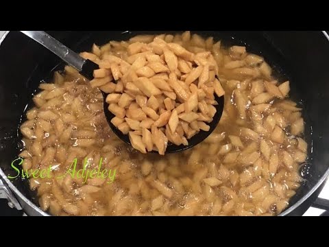 How To Make Ghana Achoma | Easy Step By Step Nigeria Chin Chin Recipe | Atchonmon