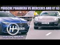Porsche Panamera VS Mercedes AMG GT 63 | Fifth Gear