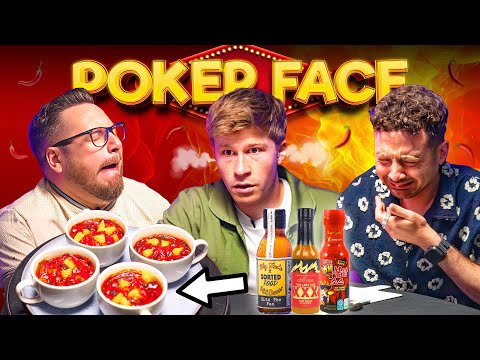 Poker Face Food Challenge SPECIAL ft. Robert Irwin! | Sorted Food