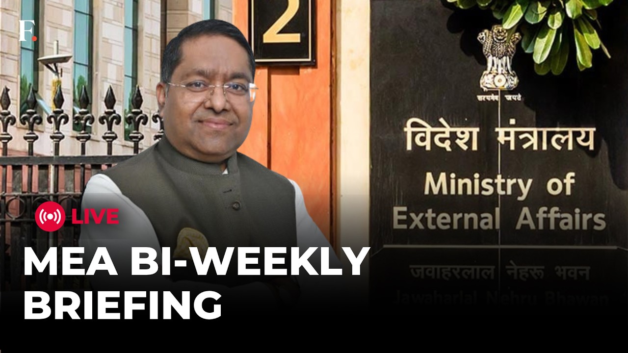 LIVE : Ministry of External Affairs Bi-Weekly Briefing