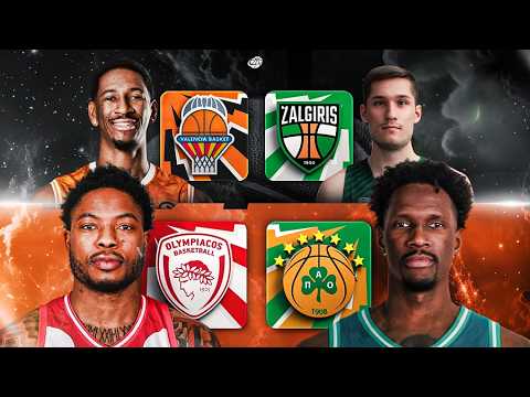 Evroliga - najava 30. kola: Grčki derbi, Zvezda čeka Bayern + o reprezentacijama + PAOK i Trinchieri