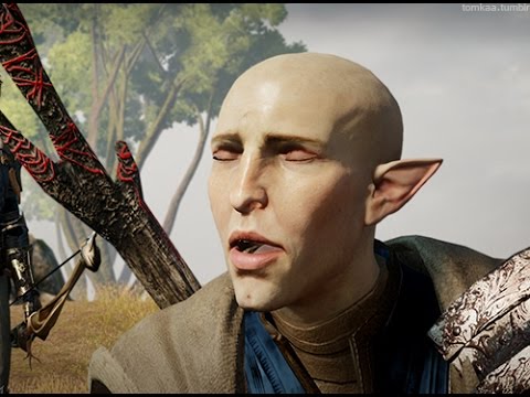 DA:I Solas Romance: ALL DIALOGUE OPTIONS (last scene)