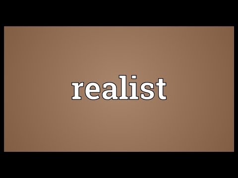 Realist Meaning