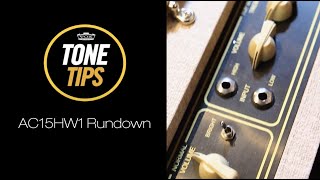 Video thumbnail for VOX Tone Tips: AC15HW1X Rundown by Vox Amps