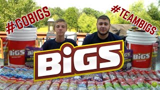 Big&#39;s Sunflower Seed Taste Test &amp; Review | New Sponsor of Bombers Blitzball League |