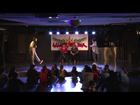 Maho vs Rioka | BATTLE: @ALLIGATOR_DX 2017/01/28