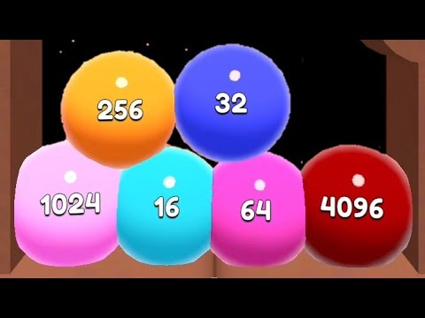 Jelly 2048 | Blob Merge 3D - Gameplay Walkthrough Unlock 4k,8k,4M- (Android,iOS) @androidweeklygame