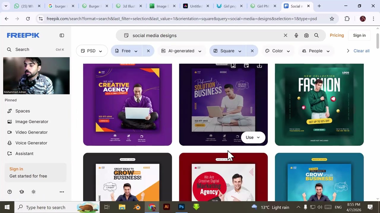 Freepik Tutorial for Beginners | Download Templates & Design Quickly