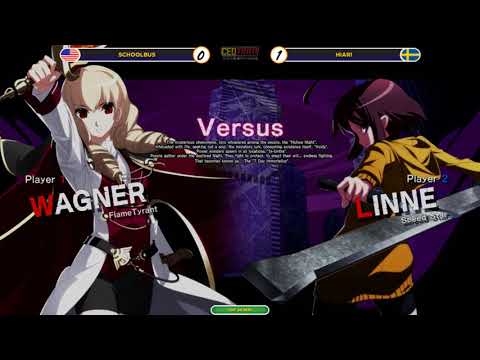 CEOTaku 2018 Under Night In-Birth - SchoolBus vs Hiari - Top 48