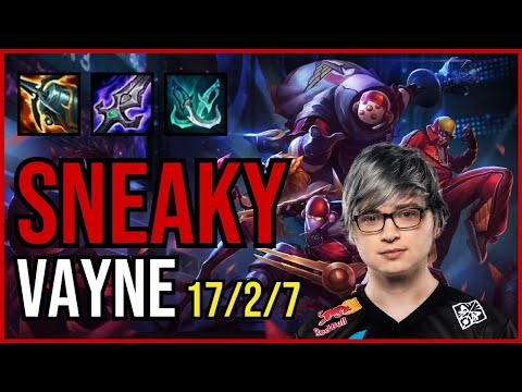 SNEAKY - VAYNE vs SWAIN ADC - NA Master - Patch 11.3