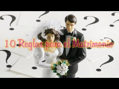 Reglas De Oro Para El Matrimonio - Reflexiones de consejo familiar